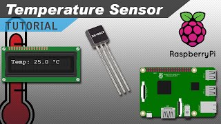 Raspberry Pi DS18B20 Temperature Sensor Tutorial [upl. by Lilly87]