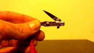 Mini Stag Picklock Switchblade Red Tassel [upl. by Thibaud]