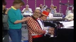 Gottlieb Wendehals Polonäse Blankenese Die Superhitparade im ZDF 07021987 [upl. by Ynej]