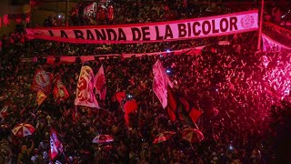 BANDERAZO DE LA BICOLOR PREVIO AL PERÚ VS NICARAGUA  ¡VAMOS PERÚ [upl. by Ecnarretal93]