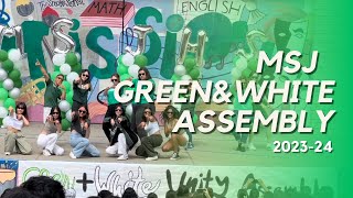 MSJHS 202324 Green amp White Assembly [upl. by Aicilaana]