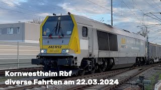 Kornwestheim Rbf diverse Fahrten am 22032024 [upl. by Enilegna]