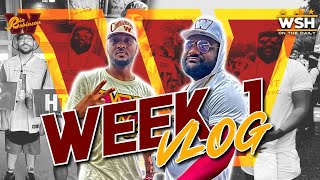 Washington Commanders vs Arizona Cardinals WEEK 1 VLOG Sights amp Sounds From FedEx Field nfl vlog [upl. by Faulkner929]