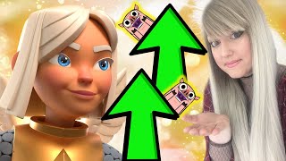 THE BEST LADDER DECK FOR THIS SEASON is ELIXIR GOLEM HEALER in CLASH ROYALE [upl. by Betsy]