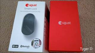 August Smart Lock 3rd Gen 2017  Smartest auto lock [upl. by Eatnwahs]