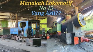 ADA 2 LOKOMOTIF DENGAN NOMOR YANG SAMA MELIHAT ISI REMISE PG PURWODADI [upl. by Ethe]