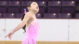 2015 ISU Jr Grand Prix Colorado Springs Ladies Short Program Marin HONDA JPN [upl. by Anavlis]