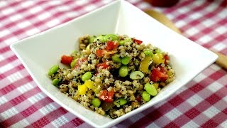 How to easy cook Quinoa 食譜 輕鬆簡易煮藜麥 쉬운 요리 퀴 노아 簡単キノア  キヌアの炊き方 三色藜麥煮法 [upl. by Adnamal]