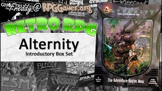 Alternity Introductory Box Set TSRWotC 1998  Retro RPG [upl. by Teuton422]