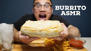 GIANT BURRITO ASMR EATING SOUNDS [upl. by Kcyred880]