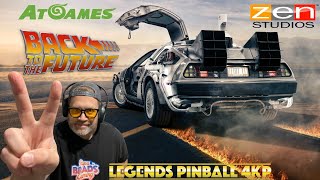 Is AtGames Legends 4K the BEST Way to Play Back to the Future Pinball [upl. by Emirej782]