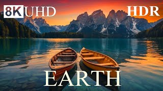 EARTHS BEAUTY 8K HDR ULTRA HD  Cinematic 8K Video [upl. by Boote634]