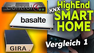 Gira Homeserver 4 vs Basalte Core S4 vs Control4 Vergleich KNX Server I Smartest Home  Folge 148 [upl. by Eseuqcaj]