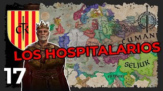 CRUSADER KINGS 3 CASA DE BARCELONA 17 LOS HOSPITALARIOS  Gameplay en Español CK3 MAGRIATUM [upl. by Asile]