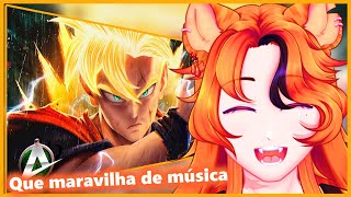 ♪ Mirai Gohan Dragon Ball Z  Luz do Futuro  AniRap  REACT VTUBER [upl. by Yank465]