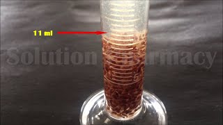 Swelling Index  Determination of Swelling Index of Isabgol or Psyllium Husk  ENGLISH [upl. by Sigismund]