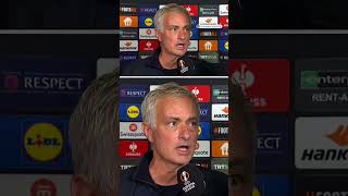 Another classic José Mourinho postgame presser 🗣️ [upl. by Jodee]