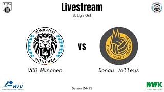 WWK VCO MÜNCHEN vs Donau Volleys Regensburg  Dritte Liga Ost [upl. by Ttcos]