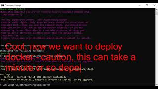 07 Snakeoil openSSL Docker Deployment [upl. by Neron660]