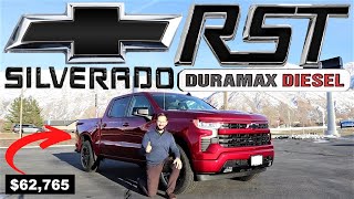 2023 Chevy Silverado 1500 RST Duramax This Truck Is Almost Perfect [upl. by Zosi]