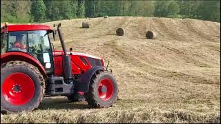 Zetor Crystal 170 hd mit Vicon 5216 am Pressen [upl. by Mallissa108]