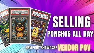 Selling ALL of my Poncho Pikachus  Vendor POV Newport Showcase [upl. by Elyssa]