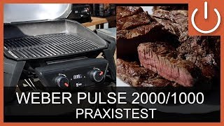 Weber Pulse 2000 Pulse 1000 Elektrogrill  Praxistest  Thomas Electronic Online Shop [upl. by Ssilb902]