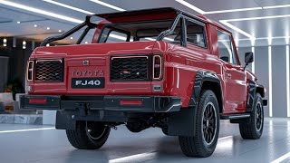 quot2025 Toyota Land Cruiser FJ40 Review  Modern OffRoad Icon Reimaginedquot [upl. by Erine946]