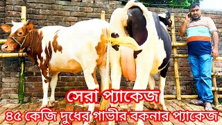 তুহিন ভাইয়ের নতুন ৪৫ কেজি দুধের গাভীর বকনার প্যাকেজ  জানতে ফুল ভিডিওটা দেখুনApril 18 2024 [upl. by Joey]