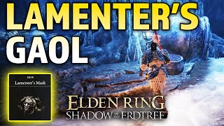 Elden Ring How To Get To Lamenters Gaol Charos Hidden Grave  Lamenters Mask Location [upl. by Atekan]