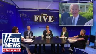 The Five reacts to new video of Biden on Trump verdict [upl. by Litton]