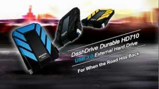 ADATA HD710 WaterproofShockResistant USB 31 External Hard Drive [upl. by Launamme]