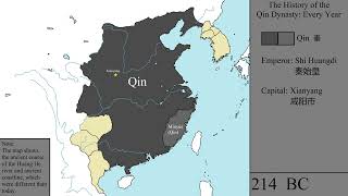 The History of the Qin Dynasty Every Year [upl. by Shargel131]