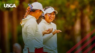 2024 Curtis Cup Full Day 2 Highlights from Sunningdale Golf Club [upl. by Ocsinarf55]