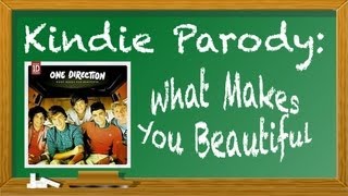 One Direction  What Makes You Beautiful Parody for Children [upl. by Allerbag]