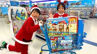 【寸劇】ミッション！地球のかえであーたんにクリスマスプレゼントを届けよう！ トイザらス Kaede and Ahtan Merry Christmas story for kids [upl. by Donell]