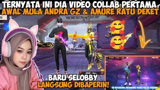 TERNYATA INI DIA VIDEO COLLAB PERTAMA ANDRA GZ amp AMURE RATU BARU JUGA SELOBBY LANGSUNG DIBAPERIN😂 [upl. by Alban]