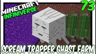 quotScream Trapper Ghast Farmquot 73 Minecraft Bedrock Infiniverse [upl. by Akiret895]