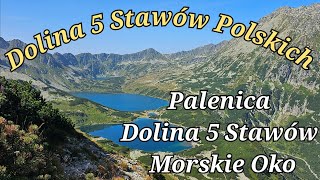 Z Palenicy do Doliny 5 Stawów  Wodospad Siklawa z przejściem na Morskie Oko czy to łatwy szlak [upl. by Scrivens302]