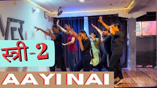 Ayi Nai Dance Video Stree2 Shradha Kapoor Zumba Dance  Believer Dance Studio [upl. by Tollmann772]