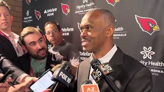 Marvin Harrison Sr Speaks on Cardinals Drafting Son [upl. by Esela]