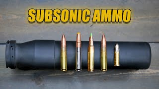 10 Things You Must Know about Subsonic Ammo [upl. by Xuaeb]