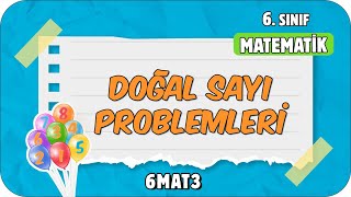 Doğal Sayı Problemleri 📘 tonguçCUP 1Sezon  6MAT3 2024 [upl. by Bruyn]