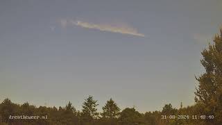 Timelapse weerstation Gasselternijveenschemond 31082024 [upl. by Natek]