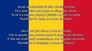 Deșteaptăte române  linno nazionale della Romania testo [upl. by Kapor]