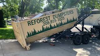 Reforest Dumpsters  Loading a Dumpster [upl. by Pruchno]