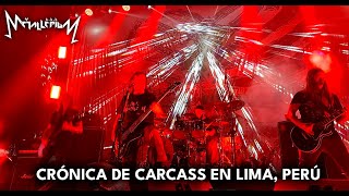 Carcass  Incarnated Solvent Abuse  Under the Scalpel Blade Live in Lima Peru 2024 [upl. by Eicyal]