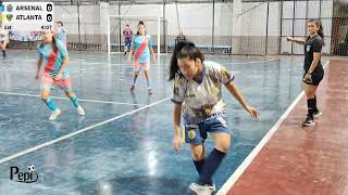 2024 AFA Futsal Fem 4ta Div Arsenal vs Atlanta 20240601 193341 [upl. by Maxi698]