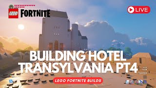 Building Hotel Transylvania in LEGOFortnite pt 4 [upl. by Anatola]