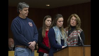 3 sisters all Larry Nassar victims make statements in court before their father attacks him [upl. by Ahscrop321]